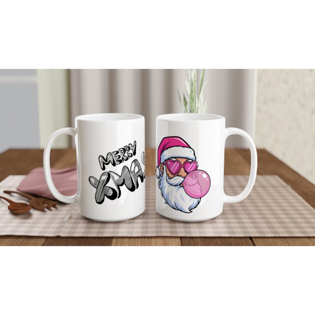 Christmas 4 Keramiktasse 15oz